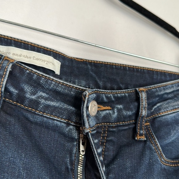 Pilcro and the Letterpress Dark Blue Skinny Jeans - Picture 4 of 10